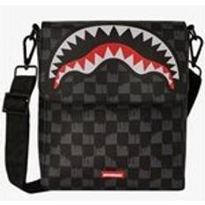 Borse a tracolla Sprayground Borsa a tracolla DRIP CHECK CROSSOVER nera da uomo UNI