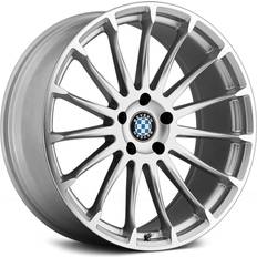 20" - Silver Car Rims Beyern Aviatic 20x10 5x120 +45mm Wheel Rim