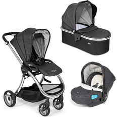 Tutti Bambini Arlo Chrome Travel System - Liquorice