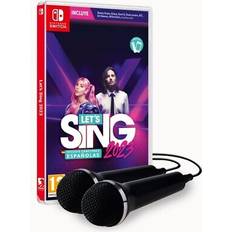 Lets Sing 2023 Incluye Canciones Spañolas 2 Micros Switch