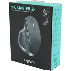 Logitech MX Master 2S Wireless/Bluetooth Mouse with FLOW Cross-Computer Control 910-005131