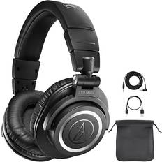 Audio-Technica M50x Wireless Over-Ear Headphones ATH-M50xBT2 Black