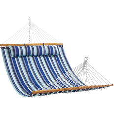 Outdoor Sofas & Benches VEVOR Double Quilted Fabric Hammock 12 FT 122.05 in L x 55.12 in W x 0.98 in H