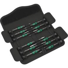 Skruetrækkersæt elektronik Wera Kraftform Micro 05073677001 12Pcs Skruetrækker