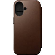 Nomad Modern Leather Folio iPhone 16