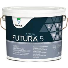 Teknos Snickerifärg Futura Aqua 5 Bas 1 3L Träfärg Vit