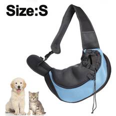 Monkey Shoulder Pet Sling Carrier Small Dog Cat Sling Single - Light Blues