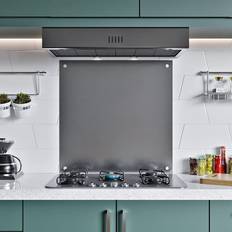 Stainless Steel Splash Guards Belofay 600 x 500 mm For Kitchen With Brush Finish - One Size Splash Guard