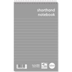 Grey Notepads Rhino Shorthand Notebook 200x127mm 10-pack