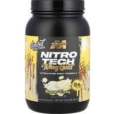 Banan Proteinpulver Muscletech Whey Gold Banana Cream 2 lbs 907 g
