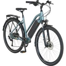 Bici Elettriche da Strada Prophete Entdecker 1.0 Trekking E-Bike 28" Diamond Silver Matt