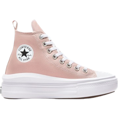 Converse Older Kid's Chuck Taylor All Star Move Platform - Black/White/Pink