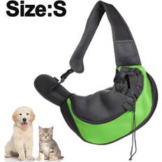 Monkey Shoulder Pet Sling Carrier Small Dog Cat Sling Single Greens