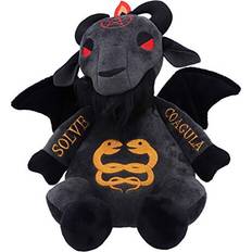 Nemesis Now Fluffy Fiends Baphomet Cuddly Plush Toy 22cm, Black