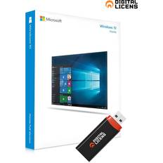 Windows 10 Professionel USB uden licens