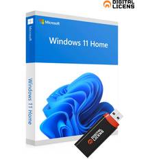 Windows 11 licens Windows 11 Home (USB) Uden Licens