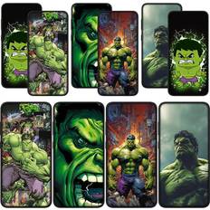 MINISO for Samsung Galaxy S24 S23 iPhone 15 14 Xiaomi Redmi Note 13 12 11 Pro Max X 8 7 9 10 XR S20 13C A05 OPPO A15 Huawei Phone Case Marvel Hulk Cover