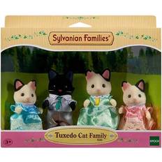 Sylvanian Families Juguetes Sylvanian Families Tuxedo Cat Family 5181