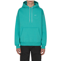 Nike Solo Swoosh Fleece Hoodie - Blue