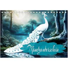 Bordskalendrar Calvendo Moon Magic Shine Desk calendar 2025 A5