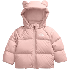 Junior north face jacket The North Face Baby Down Fleece-Lined Jacket - Pink Moss (NF0A88W2)