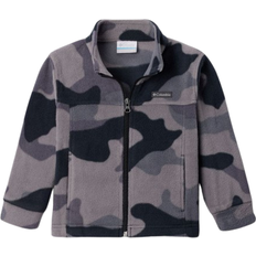 Polyester Fleece Jackets Columbia Toddler Zing III Fleece Jacket - Black Mod Camo (1618262-007)