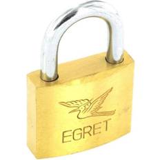 Securit Egret Brass Cylinder Padlock 20 mm