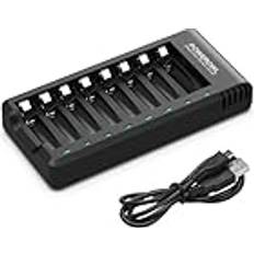 Powerowl 8 Bay AA AAA Battery Charger