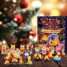 Leker - Voksen Julekalendere Winnie The Pooh Doll Decoration Advent Calendar 2023