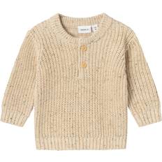 Suéteres de Punto Name It Jersey 'Nesalle' - Beige