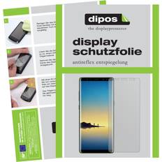 Screen Protectors Dipos 2x screen protector for samsung galaxy note 8 protection anti glare