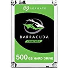 Seagate Barracuda 500 GB intern hårddisk 7200 rpm, SATA3 silverfärg, ST500DM09