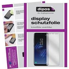 Screen Protectors Dipos 3 3x screen protector for samsung galaxy s8 protection crystal clear
