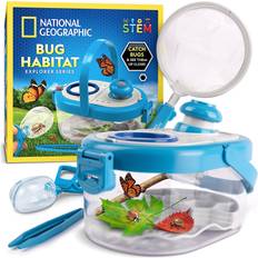 National Geographic Bug Catcher Kit for Kids Kids Bug Habitat with Magnified Viewer, Bug Catcher, Tweezers & Learning Guide, Insect Habitat, Outdoor Toys, Kids Bug