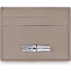 Longchamp Le Roseau Leather Card Holder