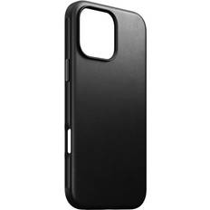 Nomad Modern Leather Case iPhone 16 Pro Max Svart