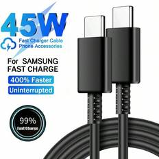 Shein A W PD Super Fast Charge USB C Cable Compatible With Samsung S FE S S S Plus Note Ultra A A A A Type C To Type C Cable