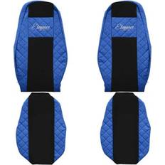 Tappezzerie Auto Elegance Q FX14 Blue Coprisedile Blu Tessile