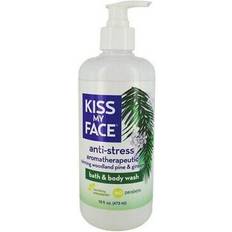 Kiss My Face Anti-Stress Shower Gel - Woodland Pine & Ginseng 16 fl oz 473ml