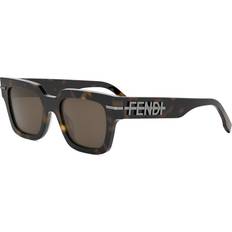 Fendi Men Sunglasses Fendi Man Sunglass FE40078I - Tortoise Brown