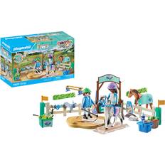 Playmobil Beeldjes Playmobil Moderne paardrijschool