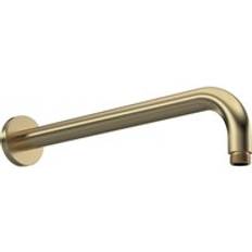 Balterley Round Wall Mount Shower Arm 345 mm Brushed Brass