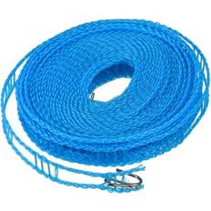 Clothing Care Uxcell Tasharina Corp, 26.24ft Nylon Portable Clothesline Windproof Non Slip Washing Line Blue