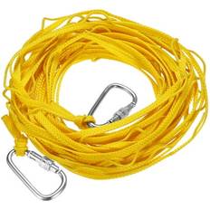 Clothing Care Uxcell Tasharina Corp, 10Meter/32.8ft Nylon Portable Clothesline Windproof Non Slip Washing Line Yellow