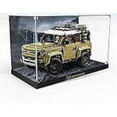 JOMIOD Akrylmonter för Lego 42110 Technic Land Rover Defender, dammtät monter transparent akrylmonter monter monter monter kompatibel Lego 42110 modell utan modellsats