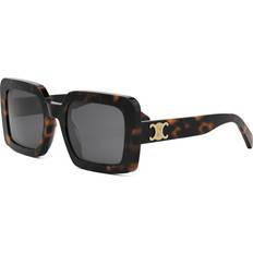 Celine Dame Solbriller Celine Triomphe Square Sunglasses