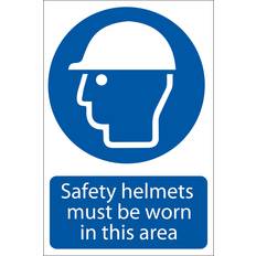 Draper Safety Helmet Must Be Worn Mandatory Sign 72869