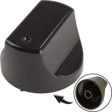 Black Control Knob Switch for Hotpoint Oven Cooker