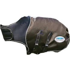 Weatherbeeta Hundemantel "Comfitec Ultra Cozi Medium/Lite" WB2222 35 cm Holzkohle/Blau/Weiß