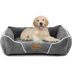 Balconera Dog Bed - Grey 23cm H x 76cm W x 61cm D